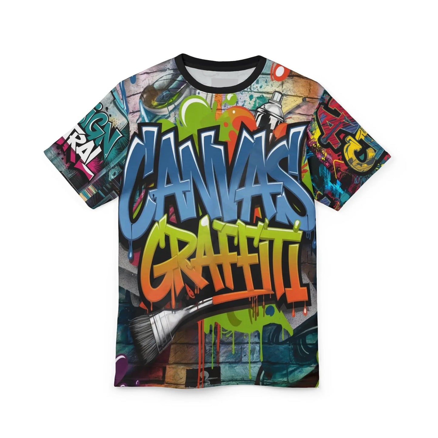 Canvas Graffitti Tee (unisex) Printify