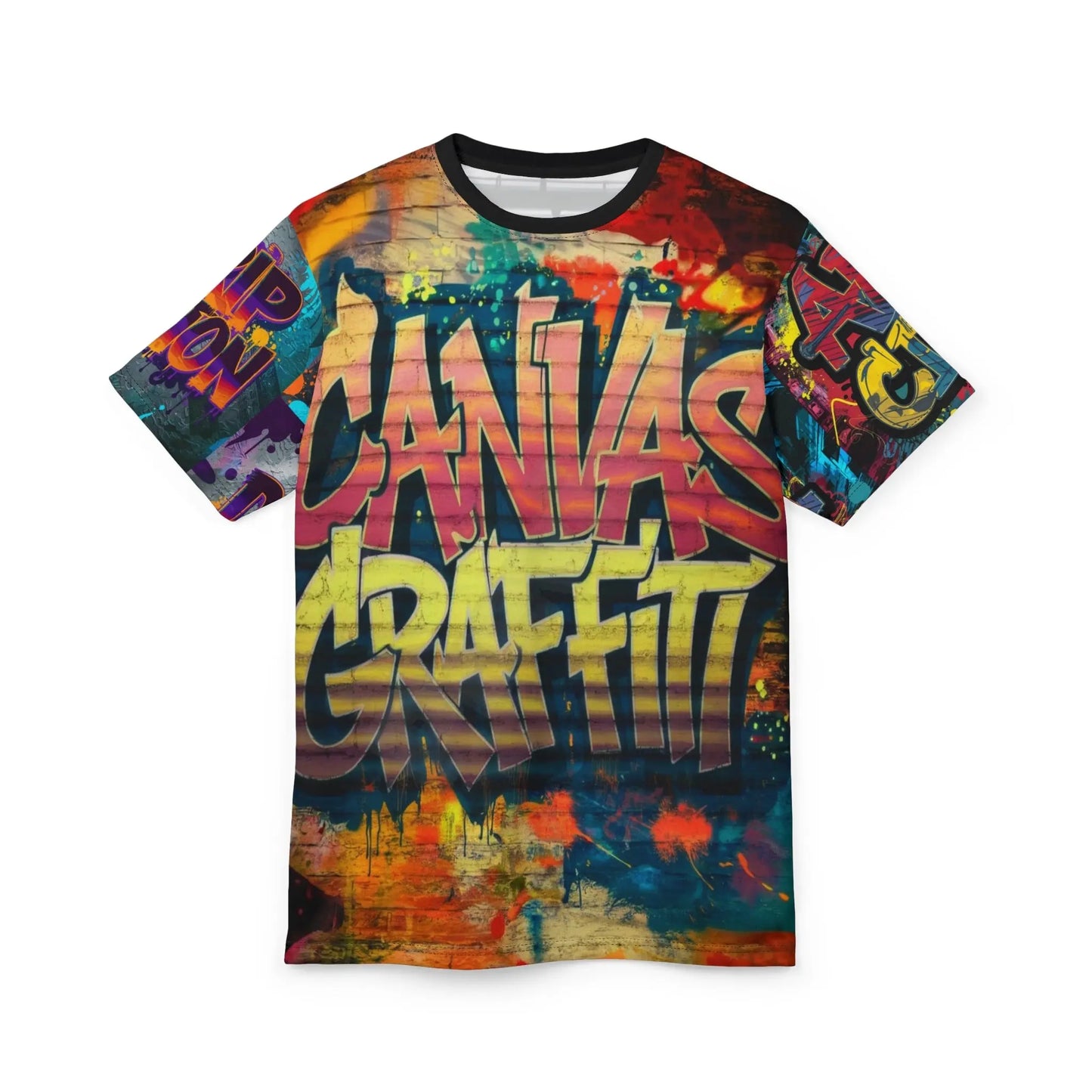 Canvas Graffitti Tee (unisex) #2 Printify