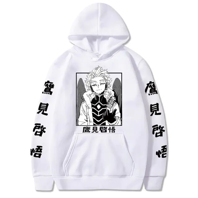 Japanese Anime Unisex Hoodies Sweatshirts Tops Canvas Graffitti