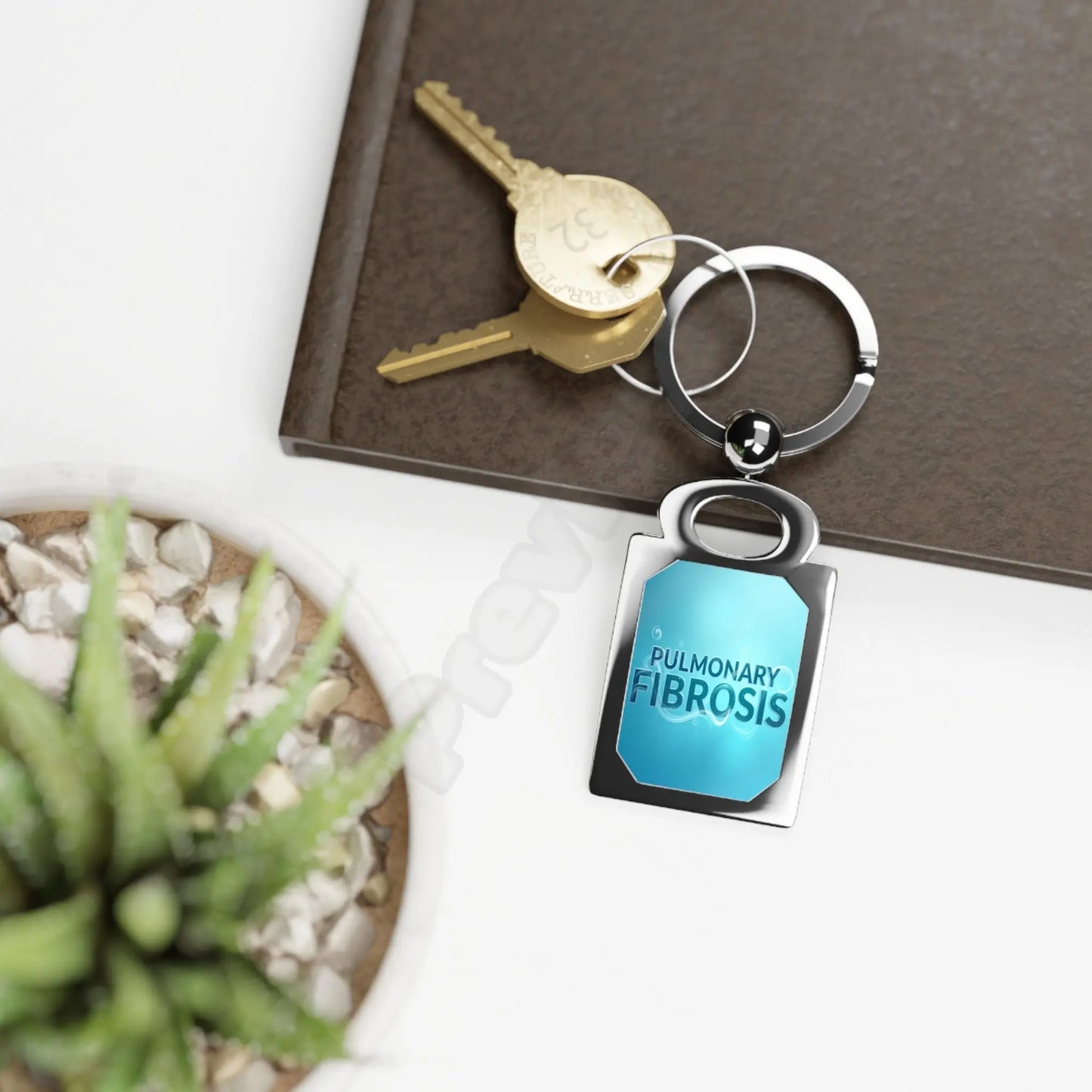 PULMONARY FIBROSIS #2 key ring.