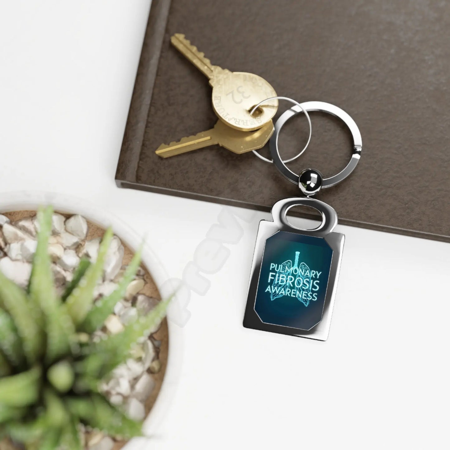 PULMONARY FIBROSIS #3 key ring.