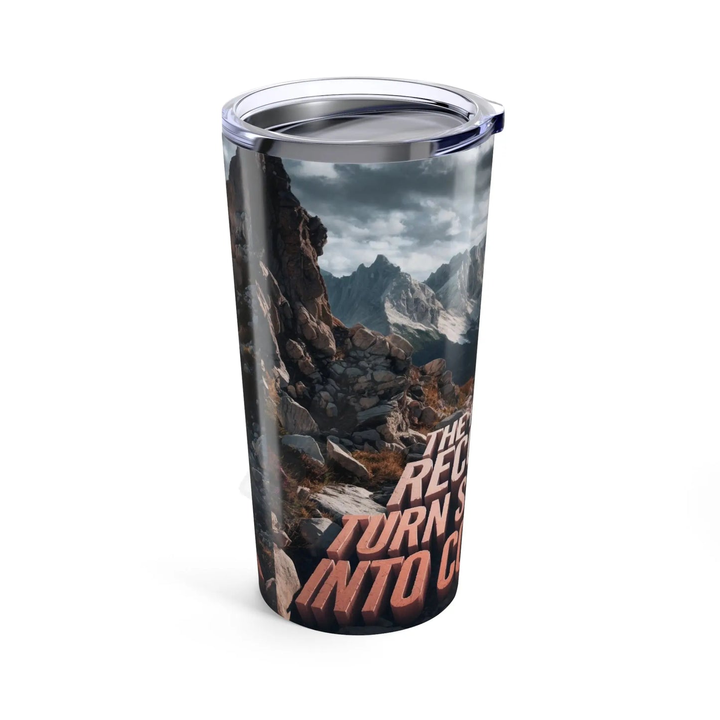 Road to Recovery Tumbler 20oz Printify