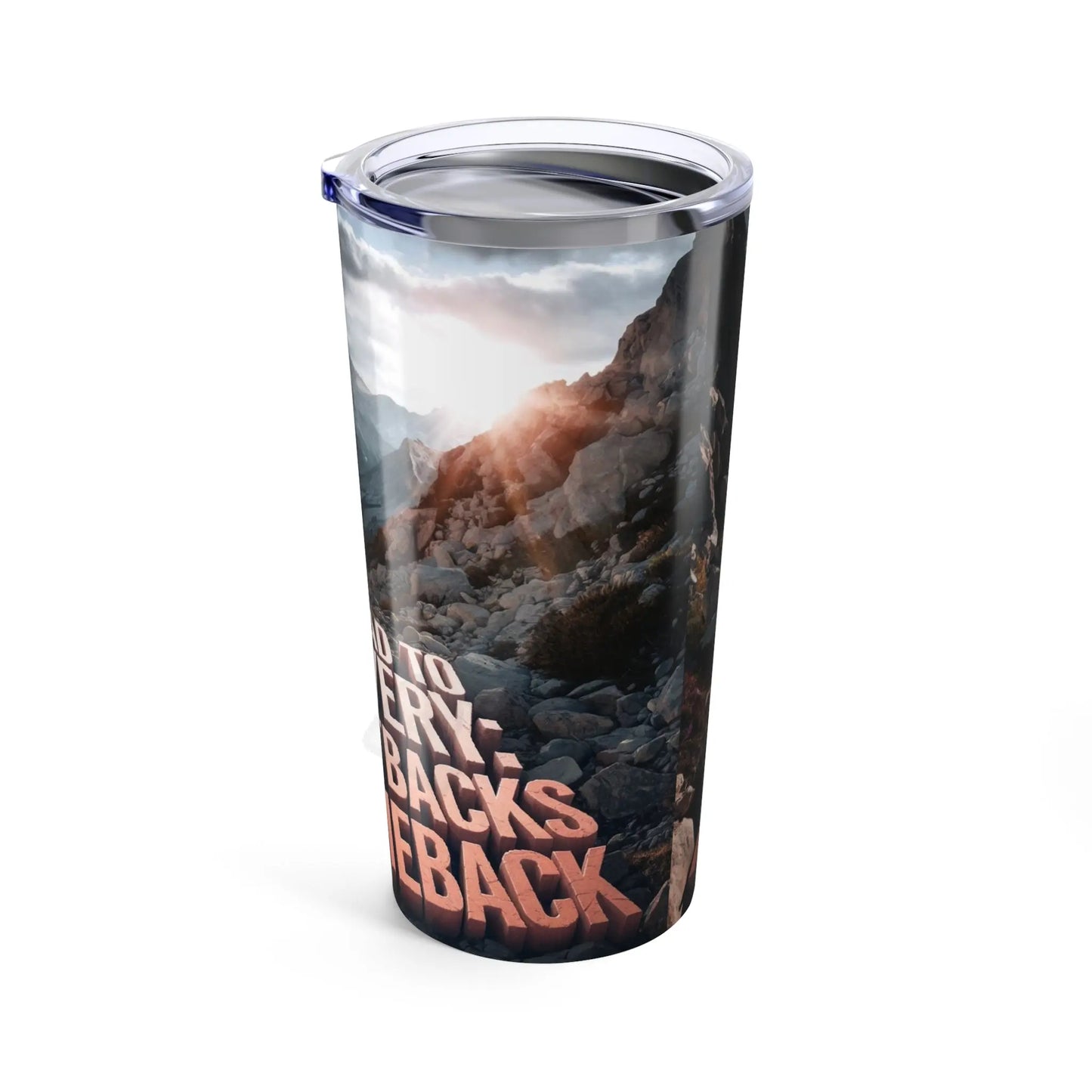 Road to Recovery Tumbler 20oz Printify