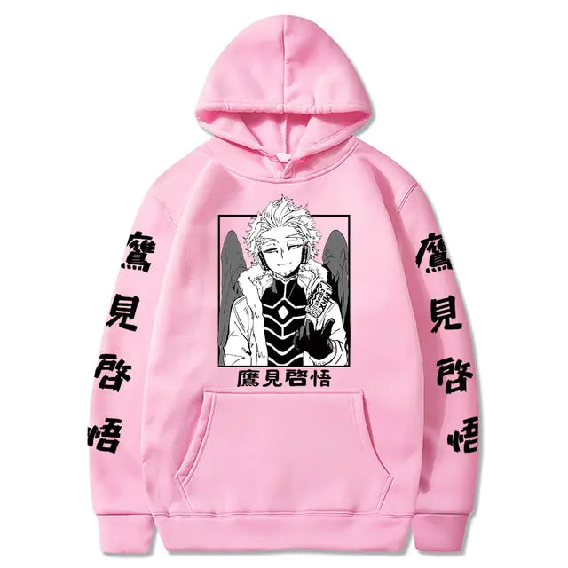 Japanese Anime Unisex Hoodies Sweatshirts Tops Canvas Graffitti