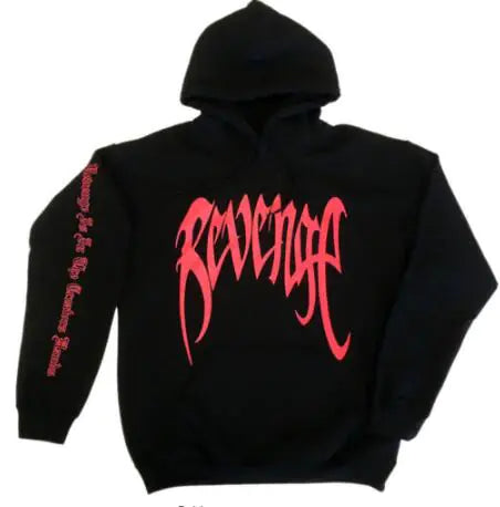 Revenge Hoodie Sweatshirt Canvas Graffitti