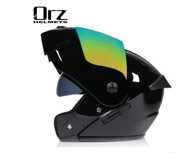 Motorcycle Half Helmet Canvas Graffitti