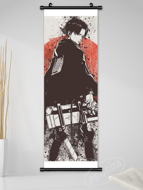 Wall Hanging Anime Painting Poster - Canvas Graffitti