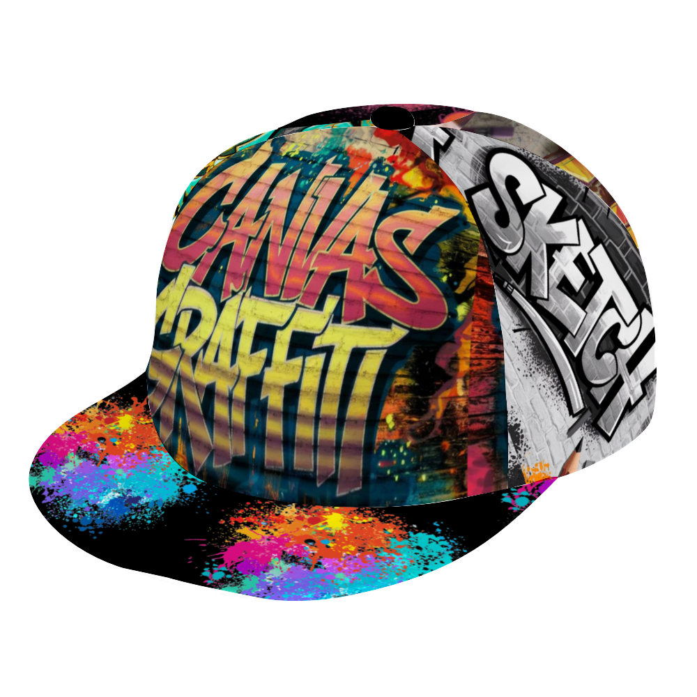 Canvas Graffitti - Adjustable Trucker Hat #1 ThisNew