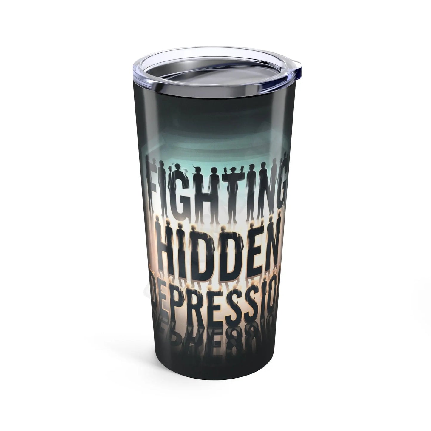 depression tumbler Printify