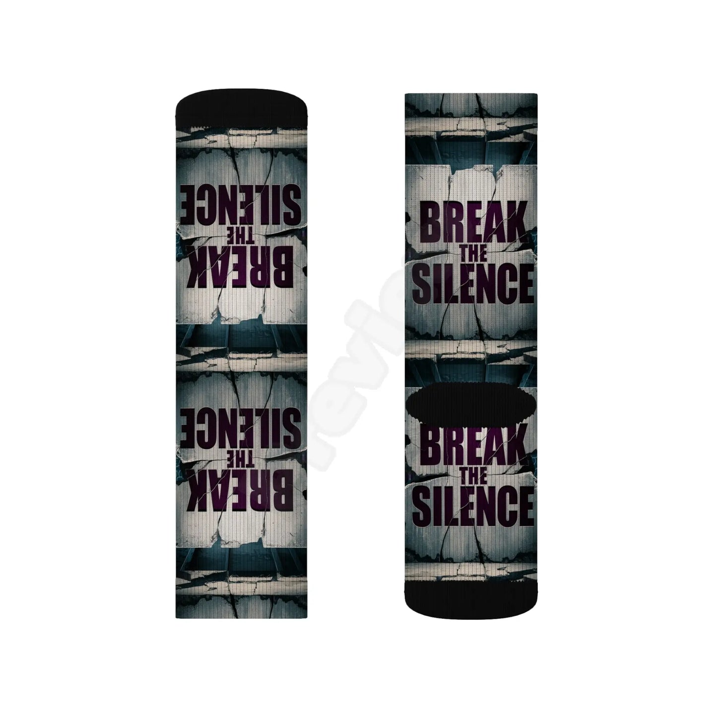 domestic violence Socks #2 Printify