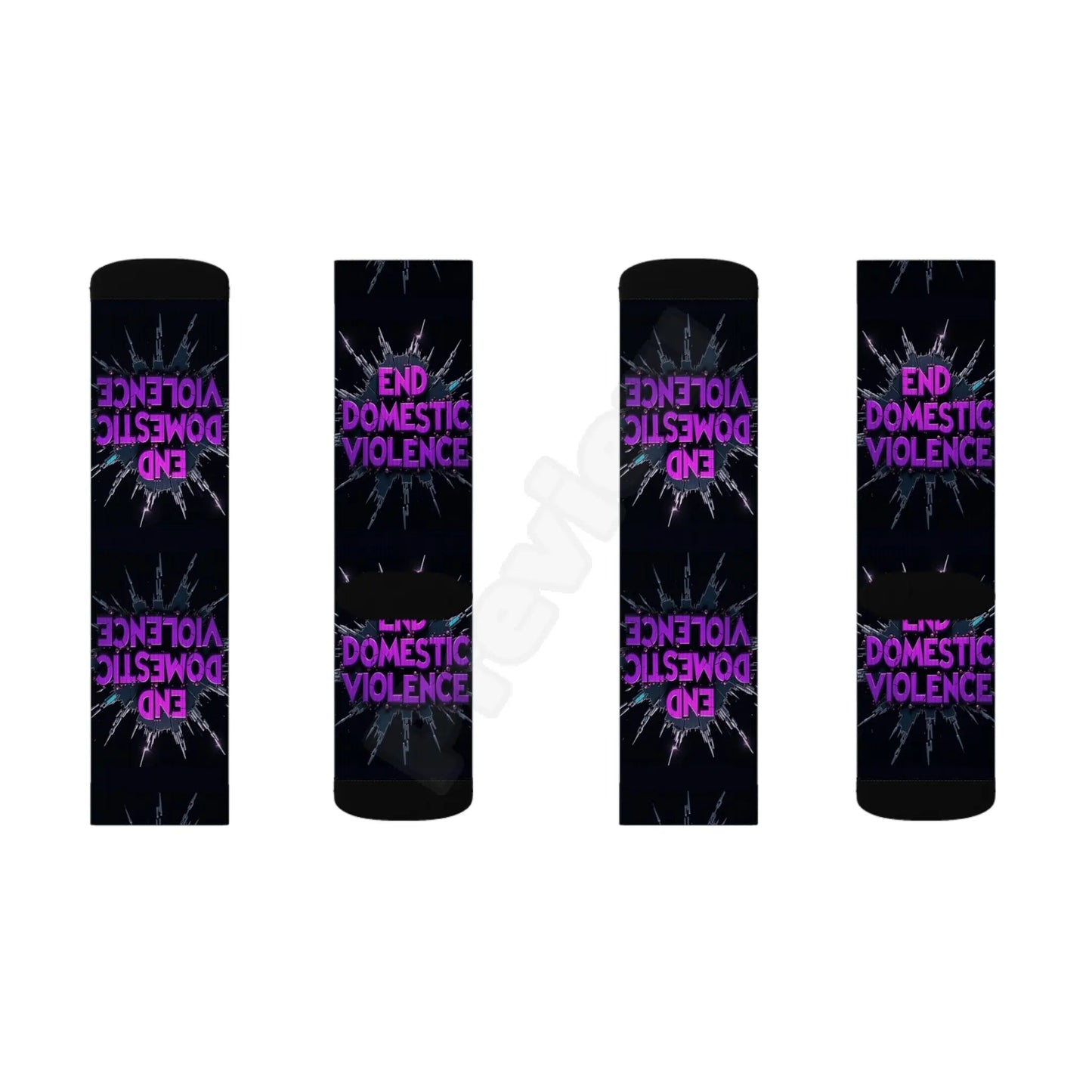 domestic violence Socks #3 Printify