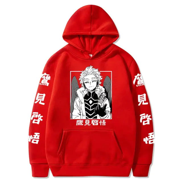 Japanese Anime Unisex Hoodies Sweatshirts Tops Canvas Graffitti