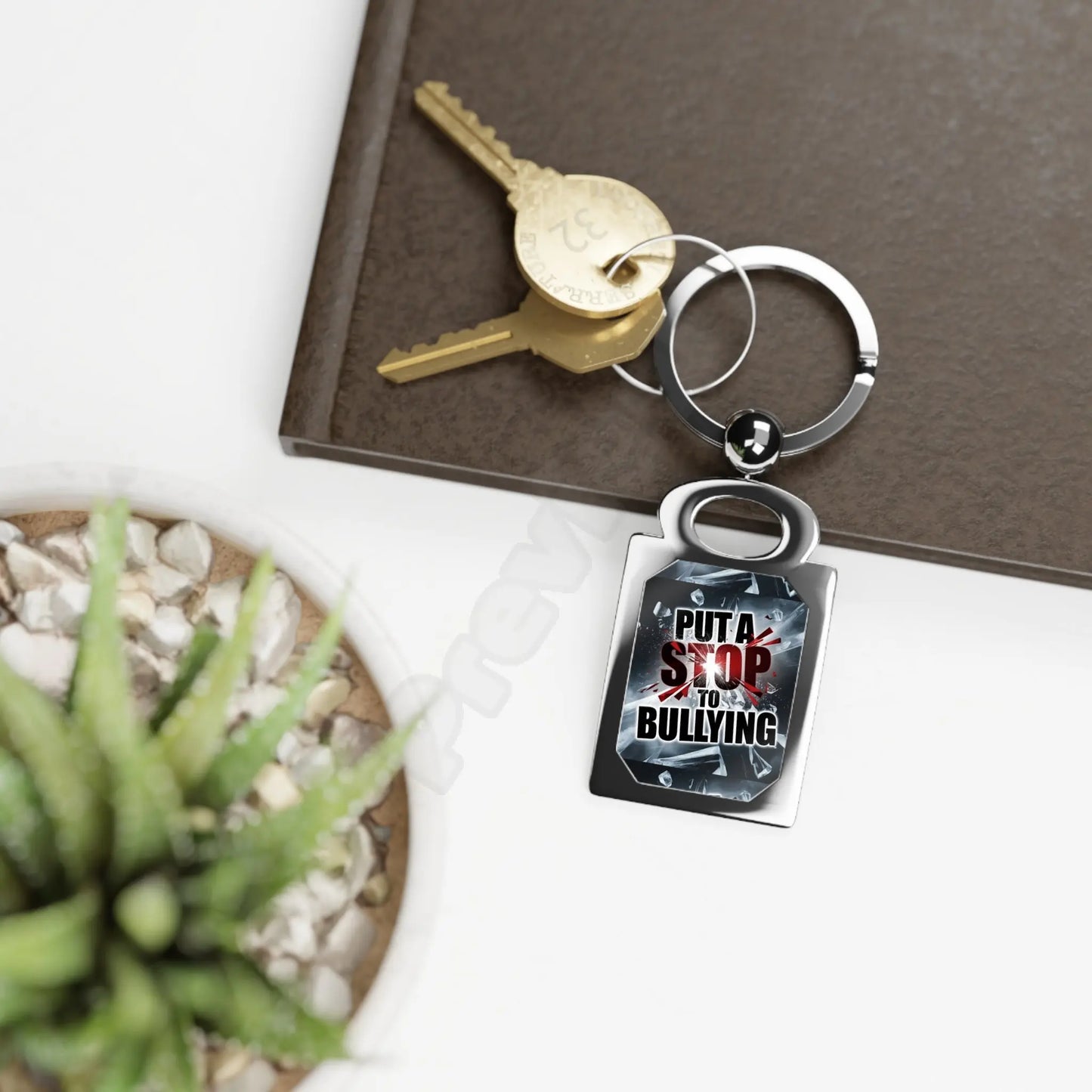stop bullying #4 key ring.