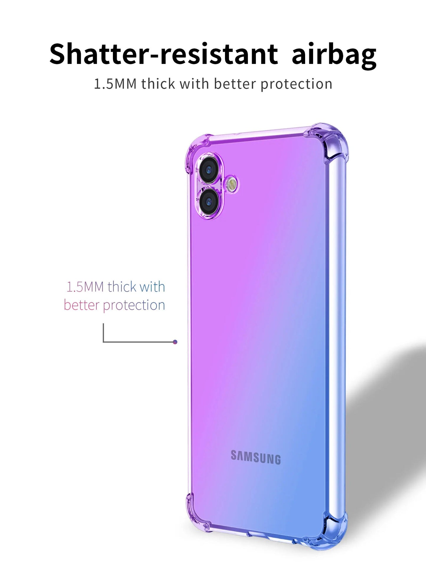 Slim Gradient Phone Case Canvas Graffitti
