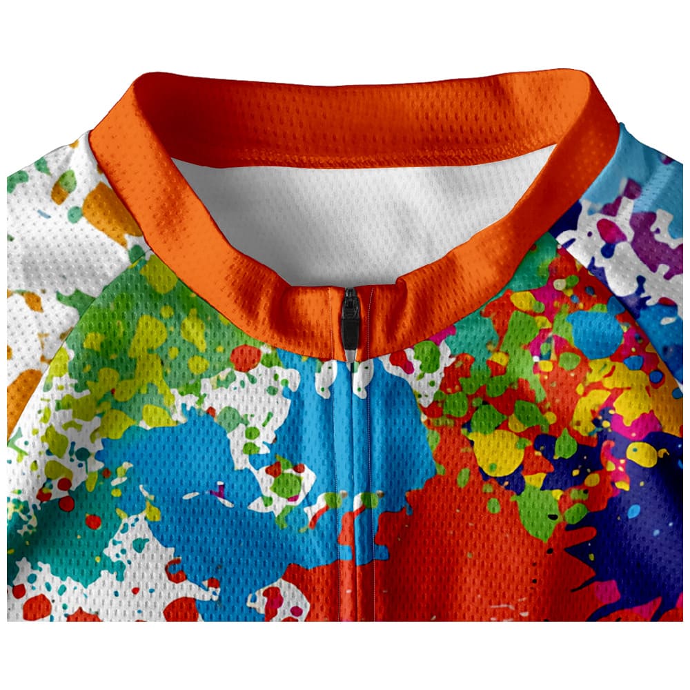 Stylish Cycling Jersey Mesh Breathable Activewear ThisNew