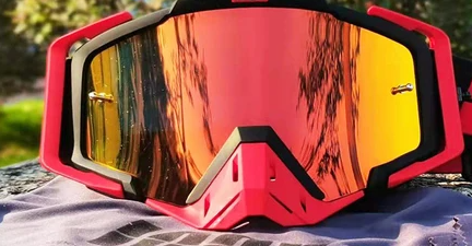 Motocross Goggles Canvas Graffitti