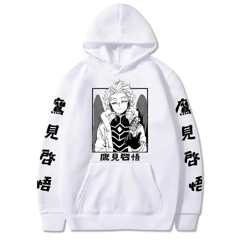 Japanese Anime Unisex Hoodies Sweatshirts Tops Canvas Graffitti