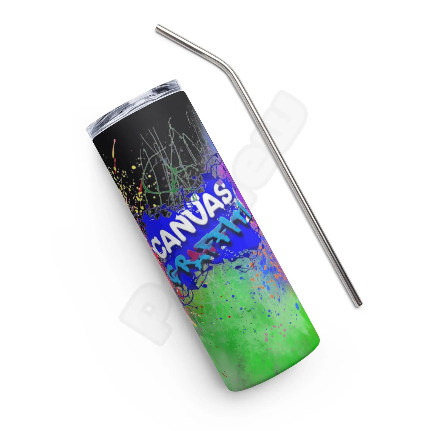Stainless steel tumbler Canvas Graffitti