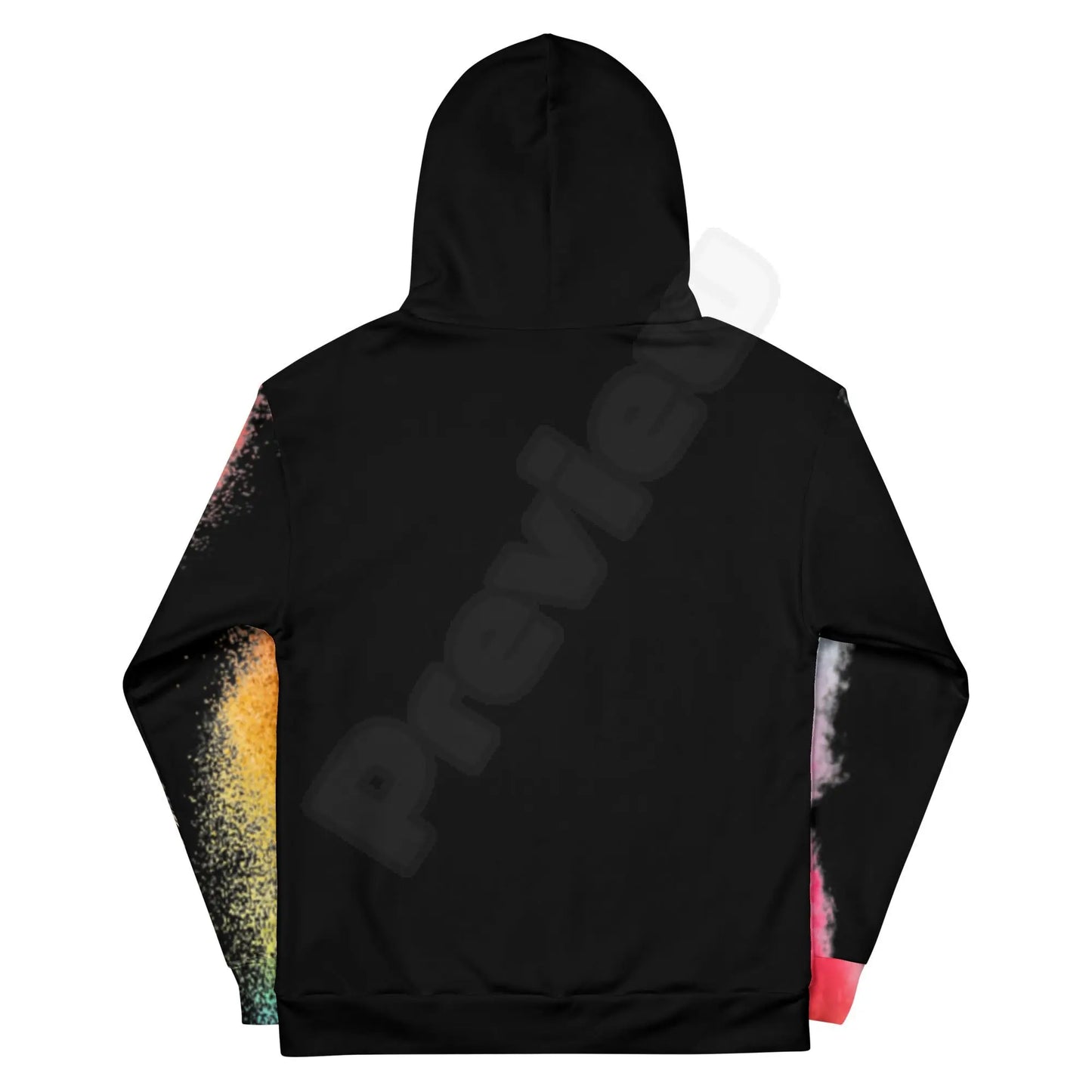 Unisex Hoodie (black)This comfy unisex hoodie has a soft outside with a vibrant print and an even softer brushed fleece inside. The hoodie has a relaxed fit, and it's perfect for wrappinCanvas GraffittiUnisex Hoodie (black)