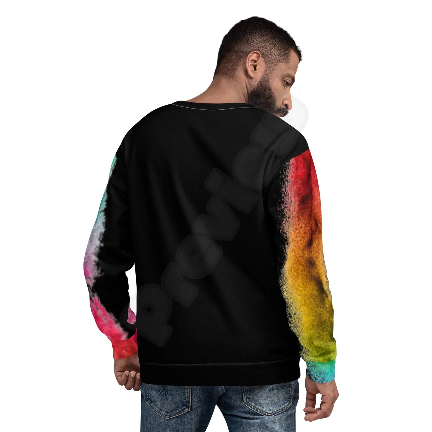 Unisex Sweatshirt (black)Each unique, all-over printed sweatshirt is precision-cut and hand-sewn to achieve the best possible look and bring out the intricate design. What's more, the durablCanvas GraffittiUnisex Sweatshirt (black)