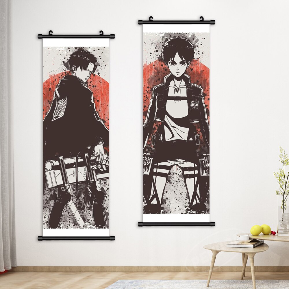 Wall Hanging Anime Painting Poster - Canvas Graffitti