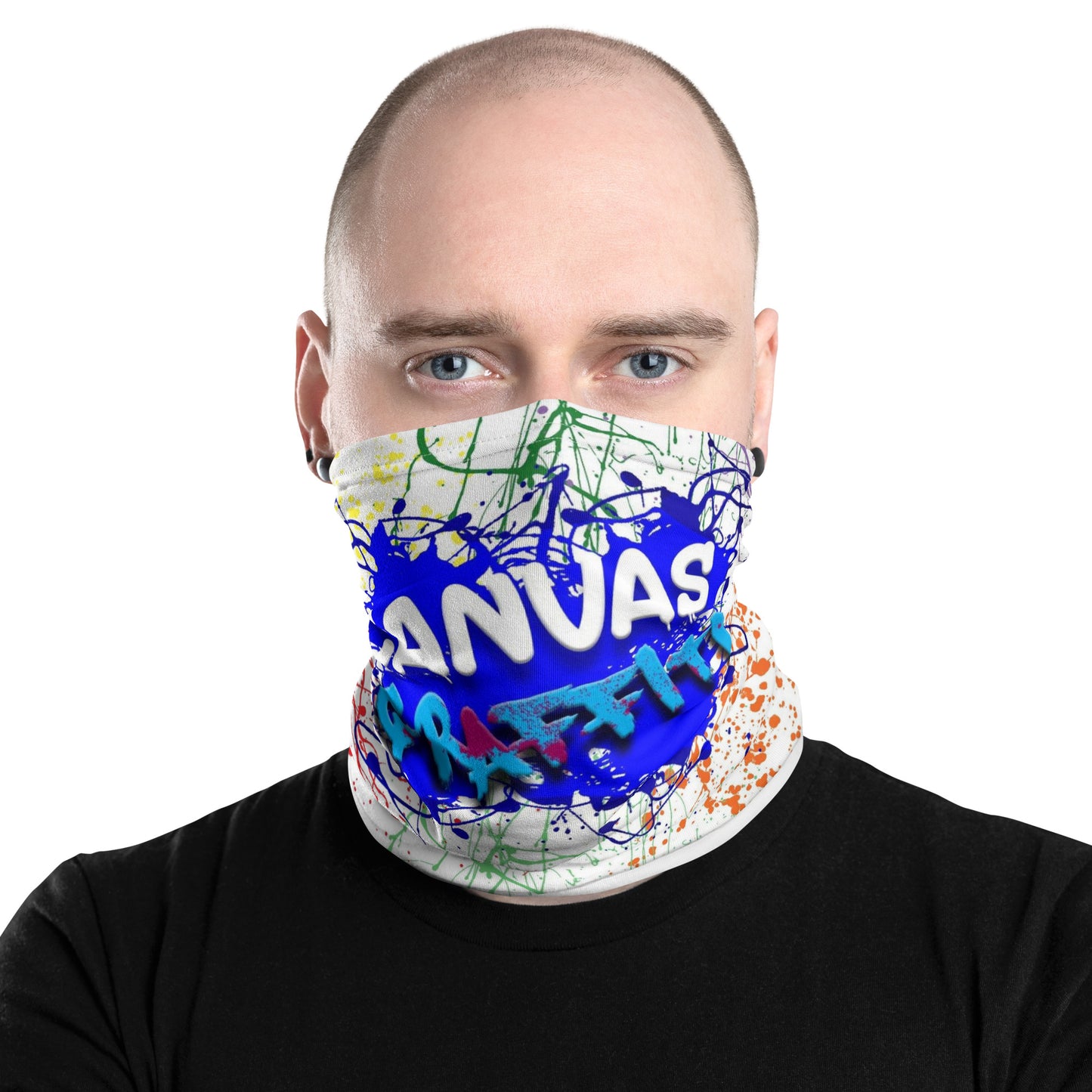 Neck Gaiter Canvas Graffitti