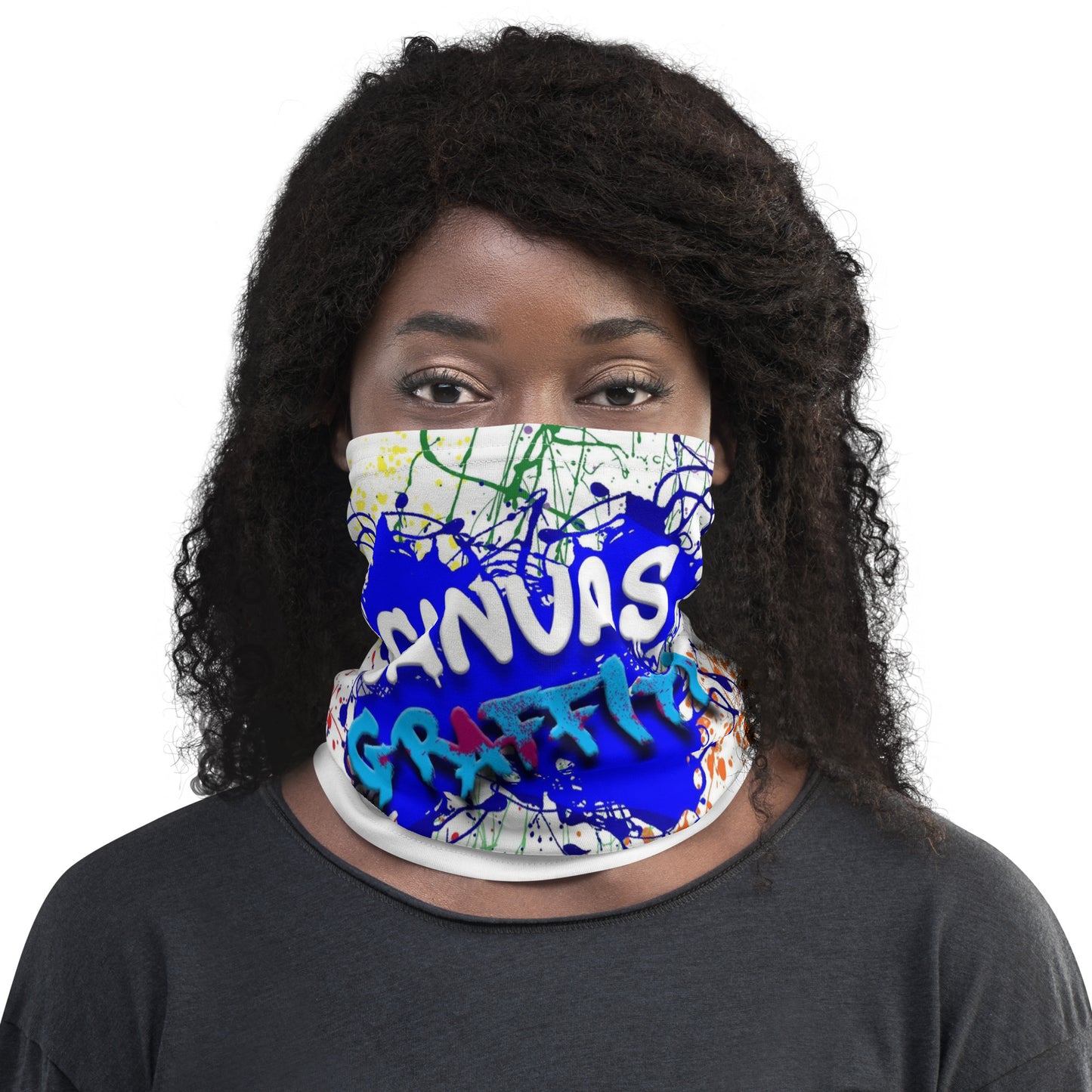 Neck Gaiter Canvas Graffitti