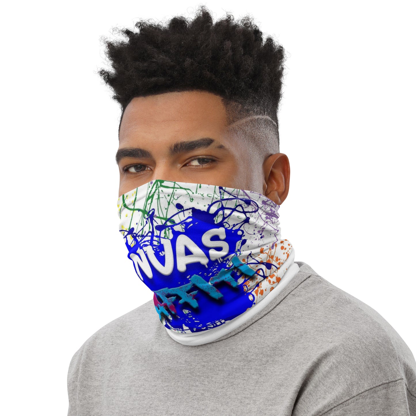 Neck Gaiter Canvas Graffitti