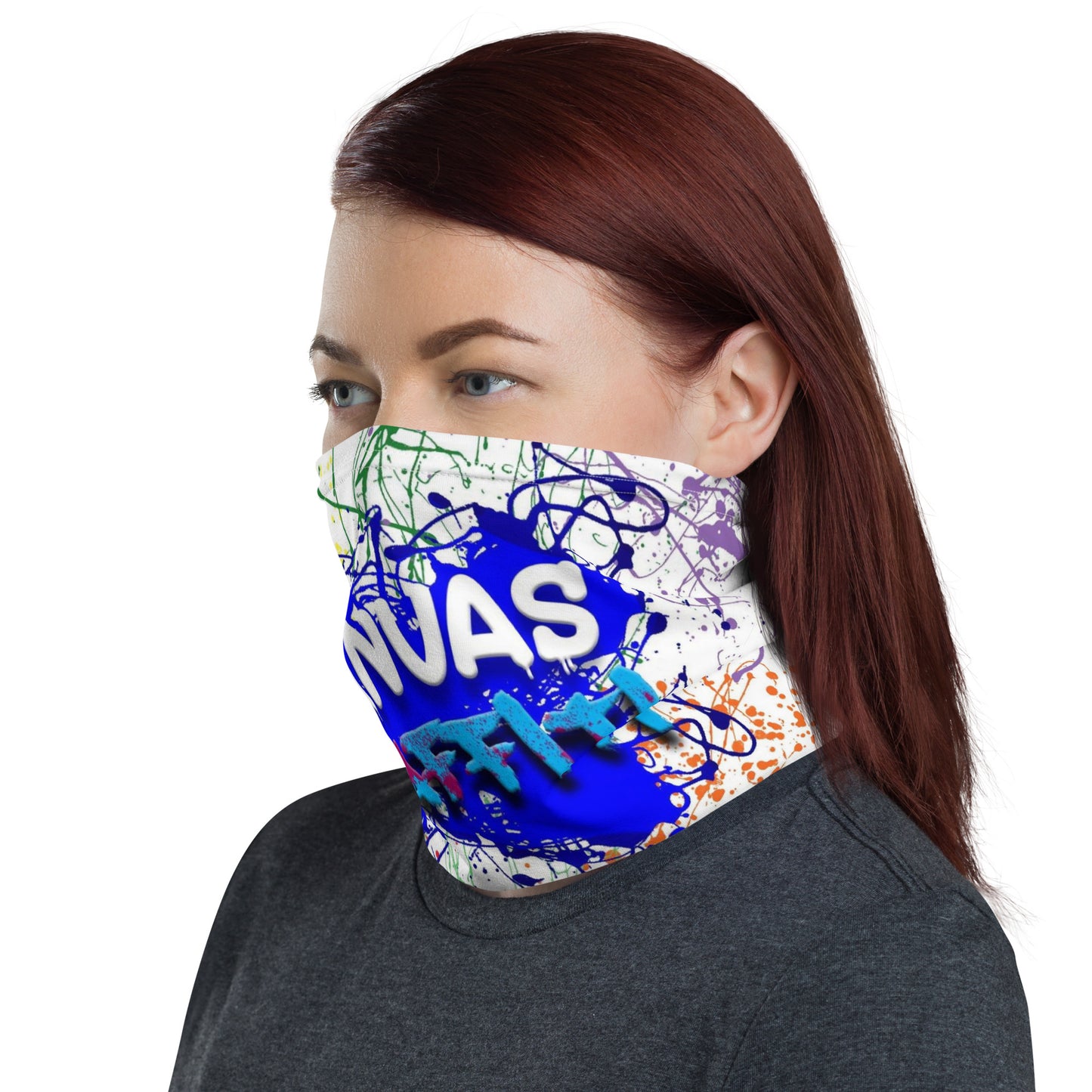 Neck Gaiter Canvas Graffitti