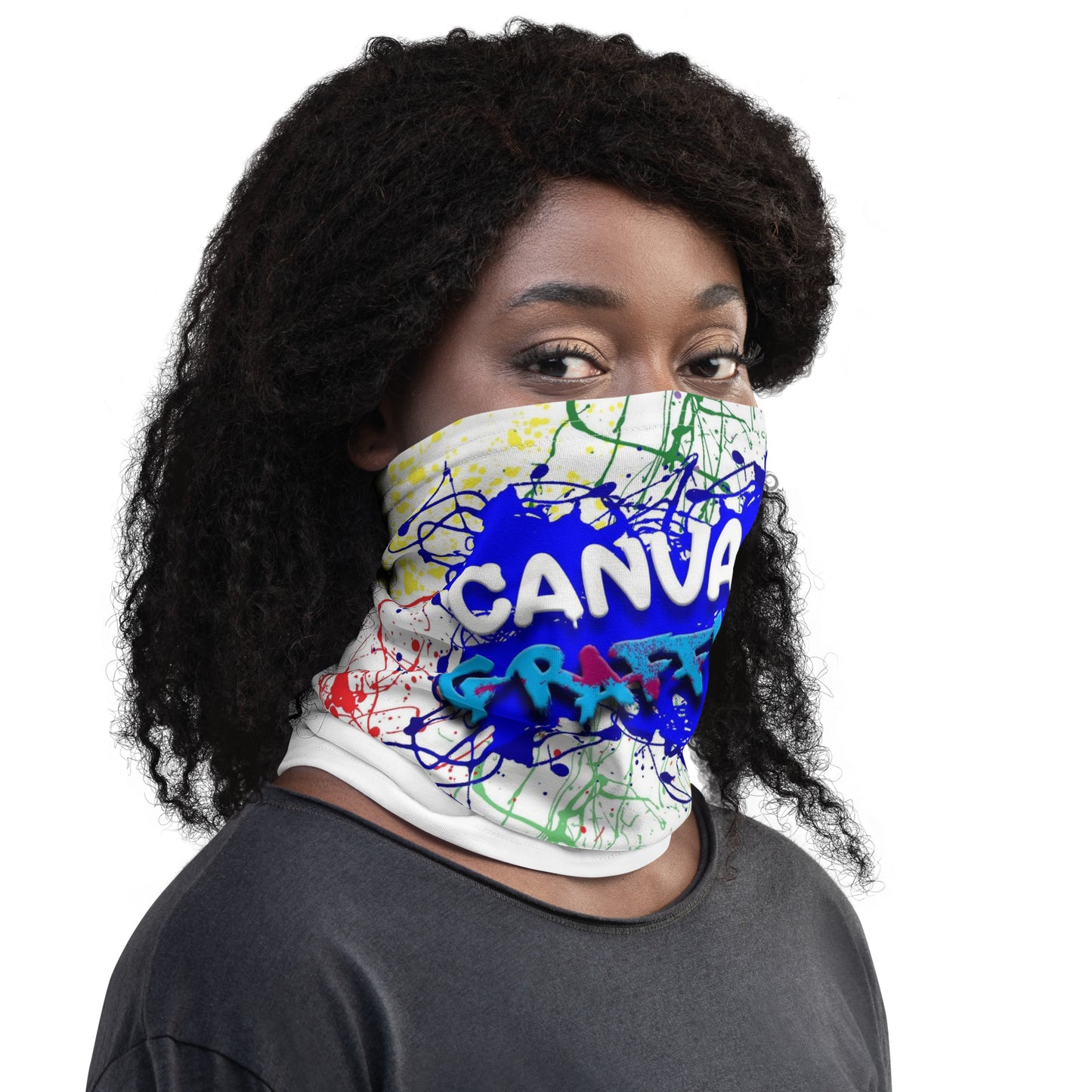 Neck Gaiter Canvas Graffitti