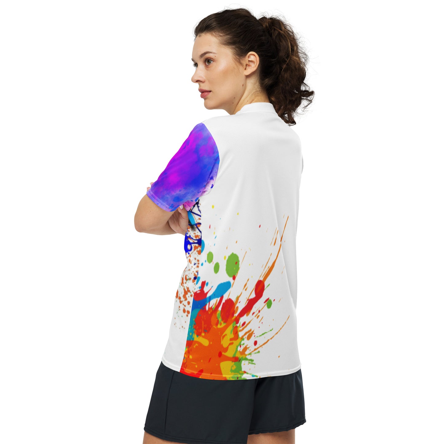 unisex sports jersey Canvas Graffitti