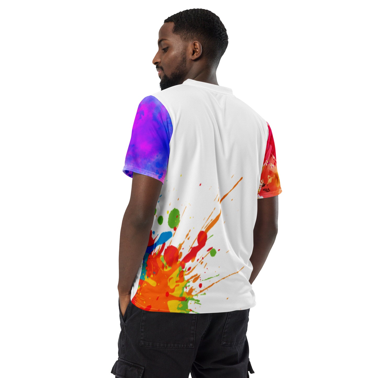 unisex sports jersey Canvas Graffitti