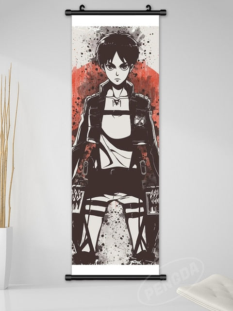 Wall Hanging Anime Painting Poster - Canvas Graffitti