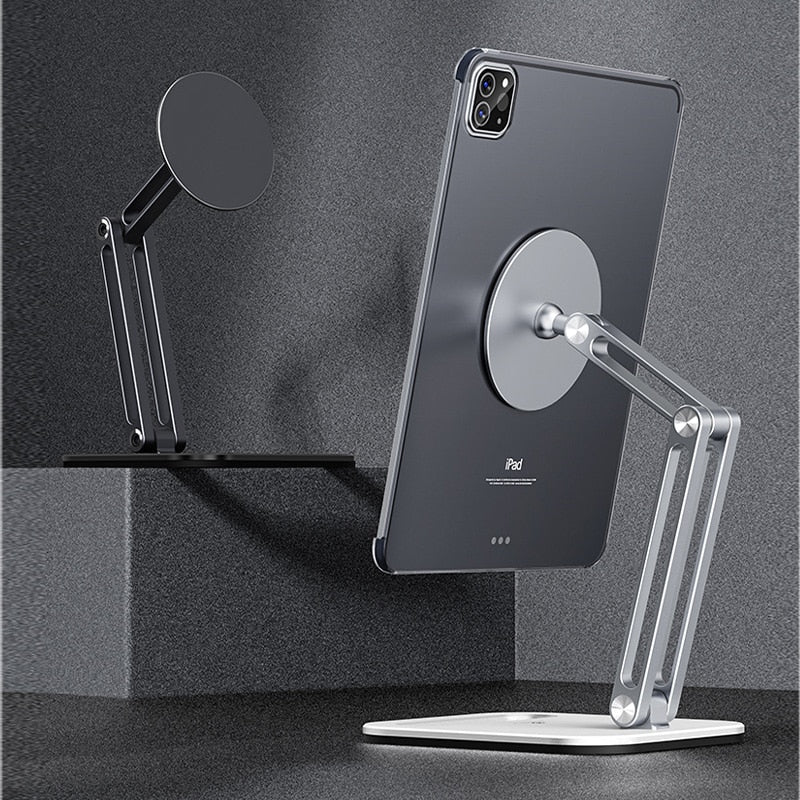 Magnetic Tablet Metal Stand Holder Canvas Graffitti