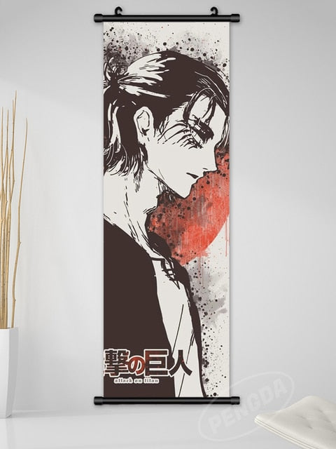 Wall Hanging Anime Painting Poster - Canvas Graffitti