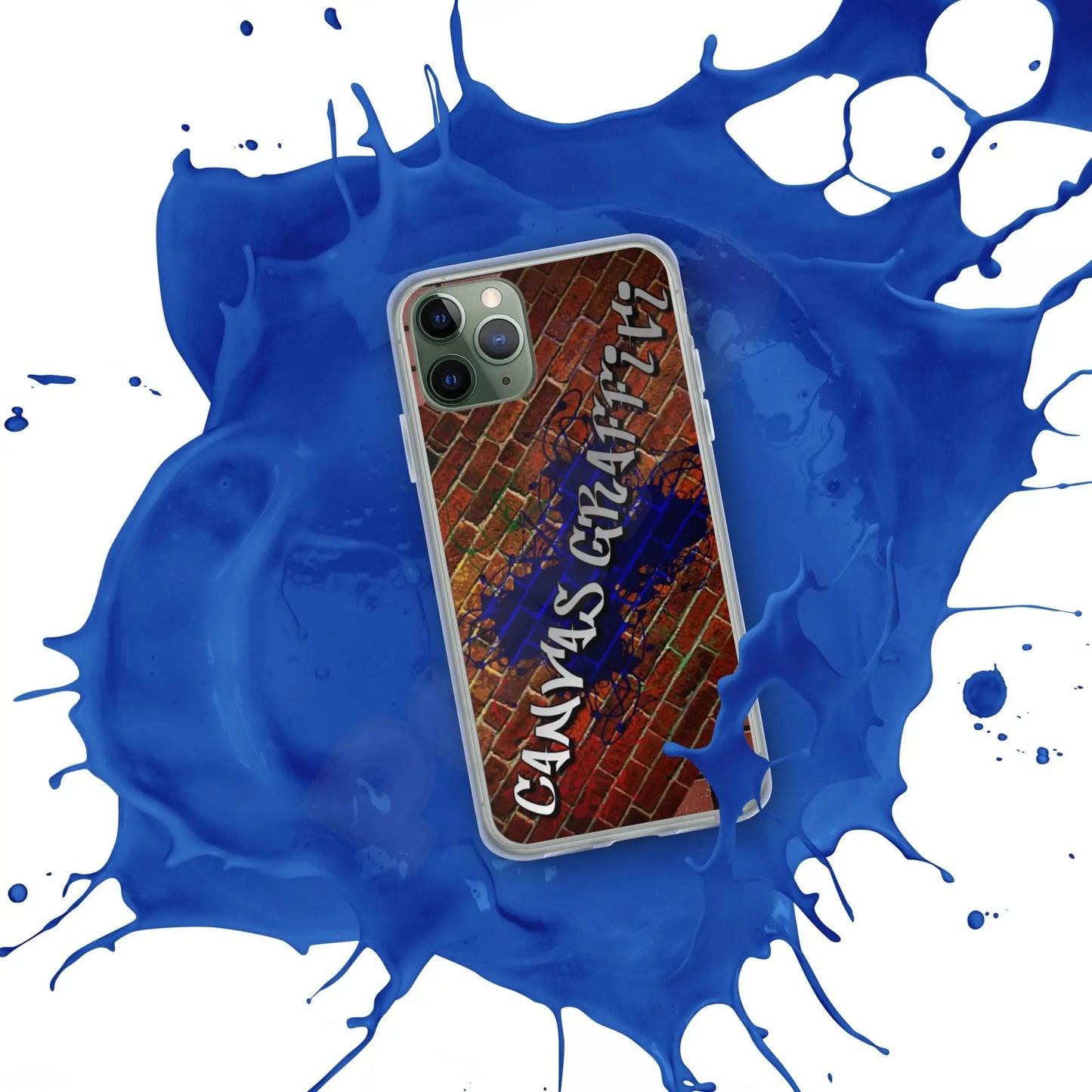 iPhone Case brickThis sleek iPhone case protects your phone from scratches, dust, oil, and dirt. It has a solid back and flexible sides that make it easy to take on and off, with preCanvas GraffittiiPhone Case brick
