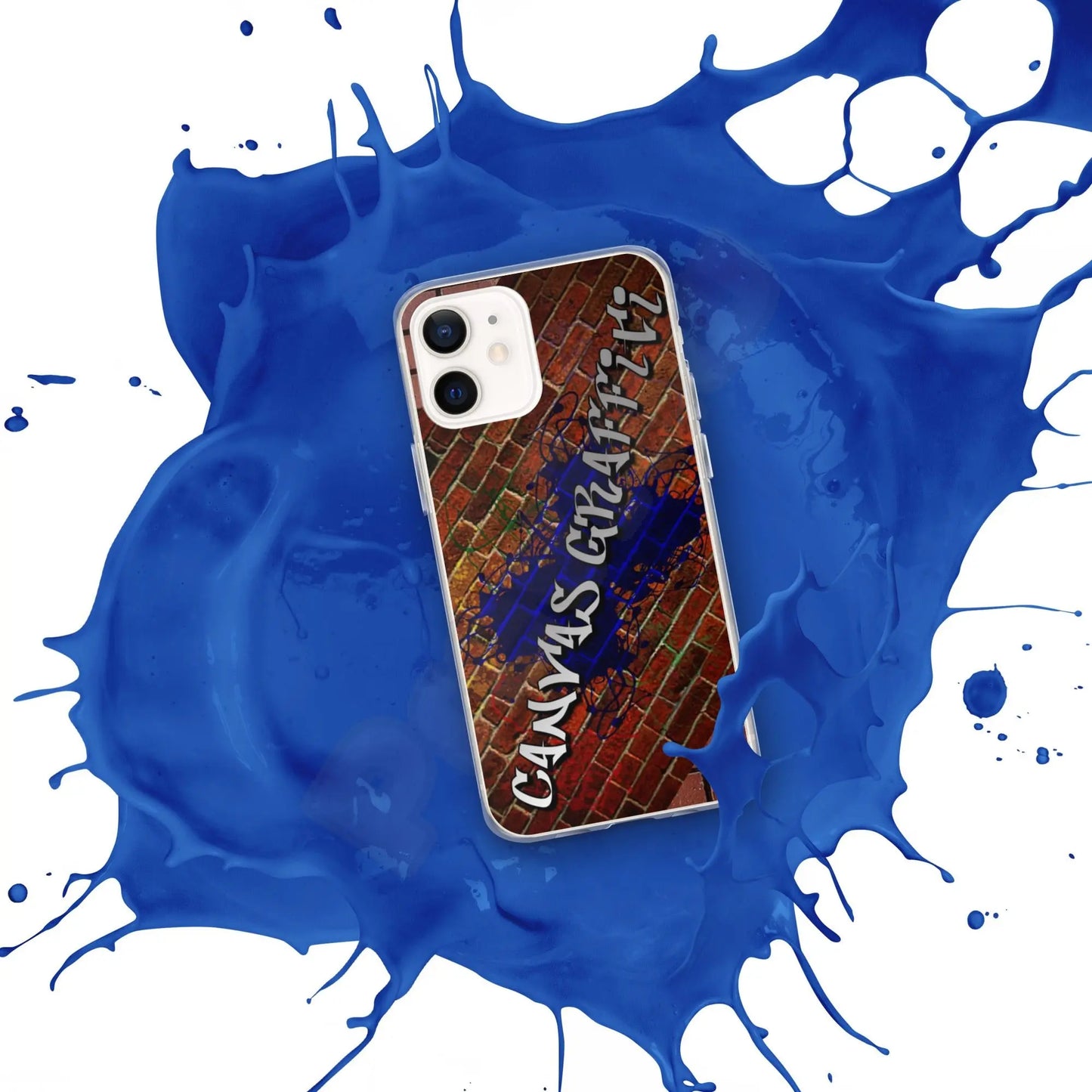 iPhone Case brickThis sleek iPhone case protects your phone from scratches, dust, oil, and dirt. It has a solid back and flexible sides that make it easy to take on and off, with preCanvas GraffittiiPhone Case brick