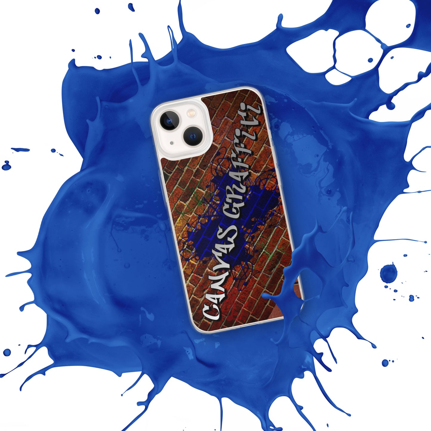 iPhone Case brickThis sleek iPhone case protects your phone from scratches, dust, oil, and dirt. It has a solid back and flexible sides that make it easy to take on and off, with preCanvas GraffittiiPhone Case brick