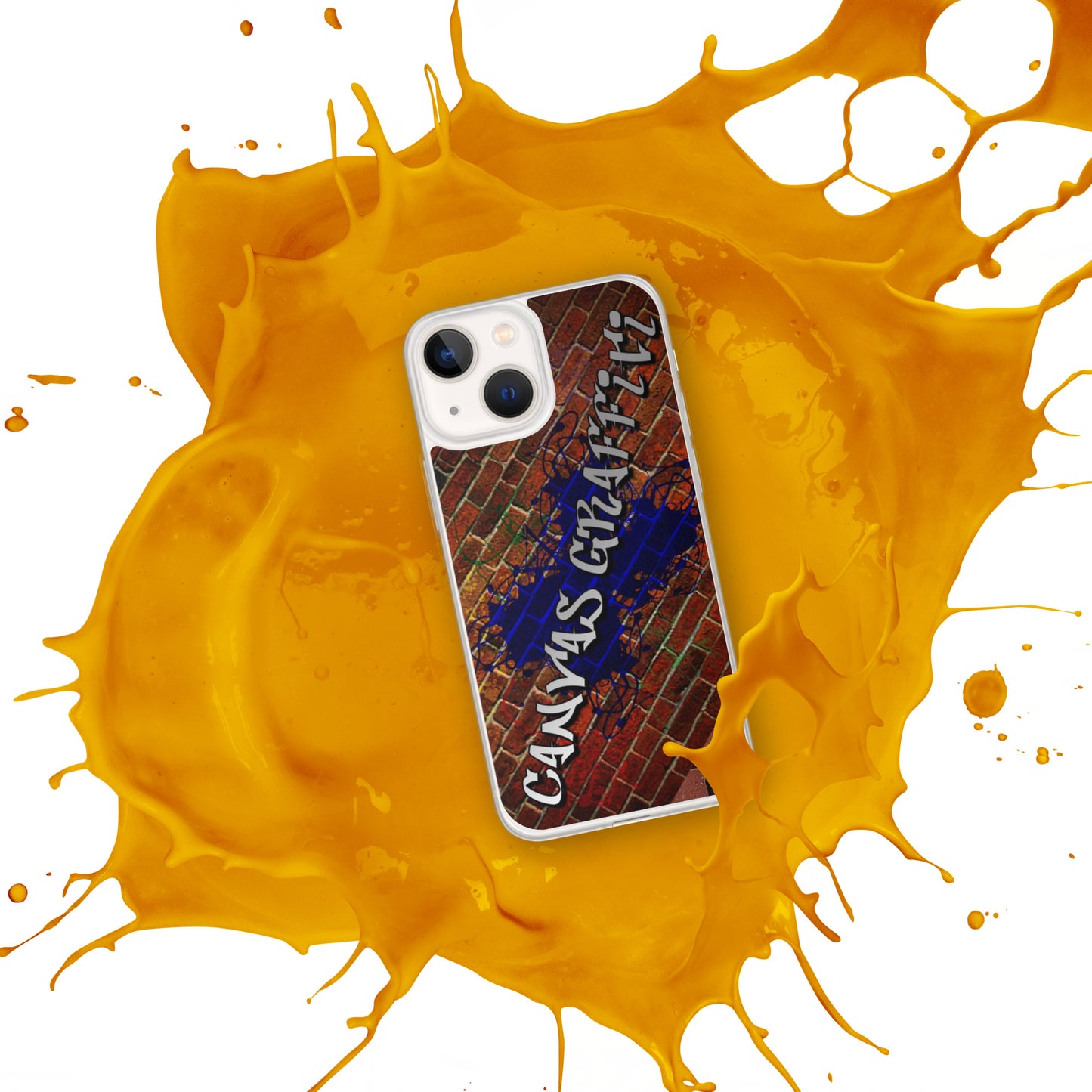 iPhone Case brickThis sleek iPhone case protects your phone from scratches, dust, oil, and dirt. It has a solid back and flexible sides that make it easy to take on and off, with preCanvas GraffittiiPhone Case brick