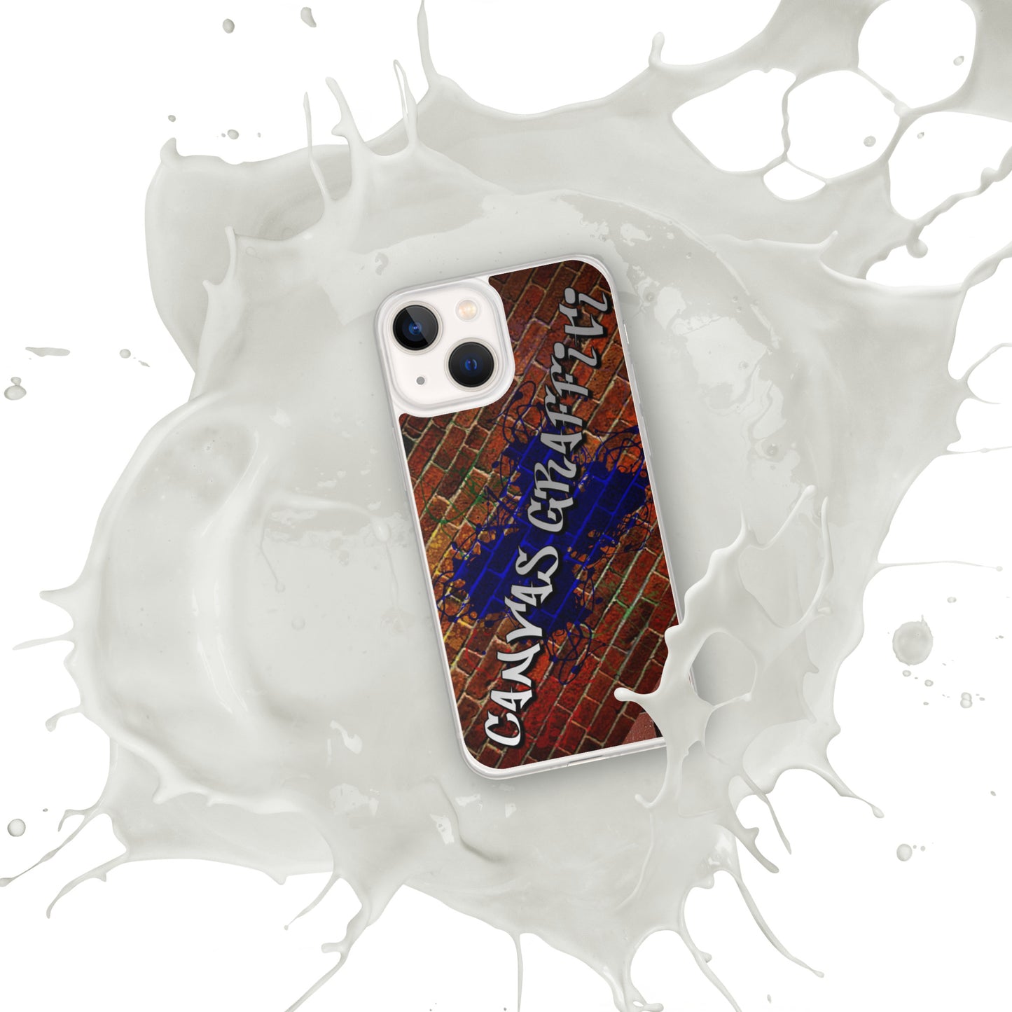 iPhone Case brickThis sleek iPhone case protects your phone from scratches, dust, oil, and dirt. It has a solid back and flexible sides that make it easy to take on and off, with preCanvas GraffittiiPhone Case brick