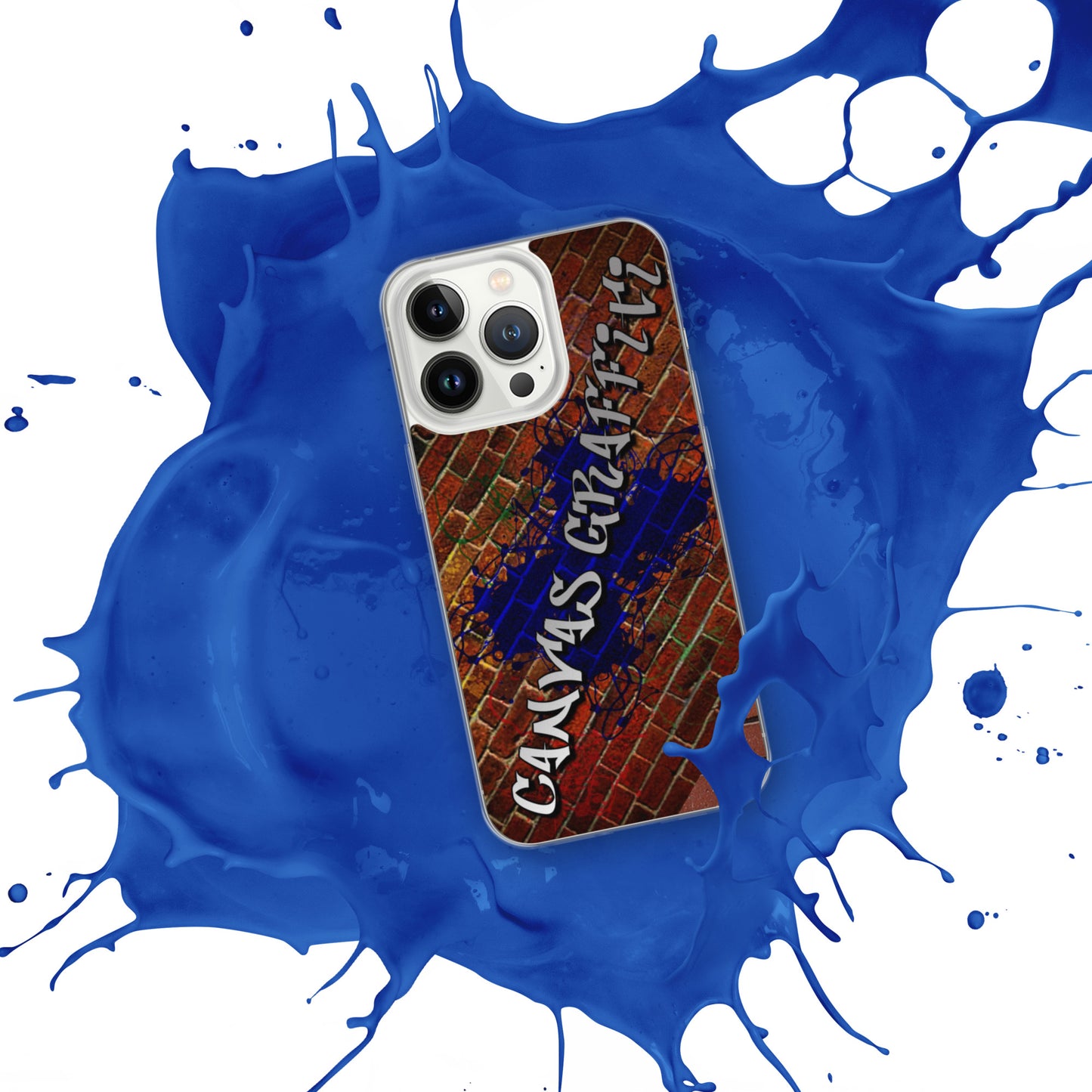 iPhone Case brickThis sleek iPhone case protects your phone from scratches, dust, oil, and dirt. It has a solid back and flexible sides that make it easy to take on and off, with preCanvas GraffittiiPhone Case brick