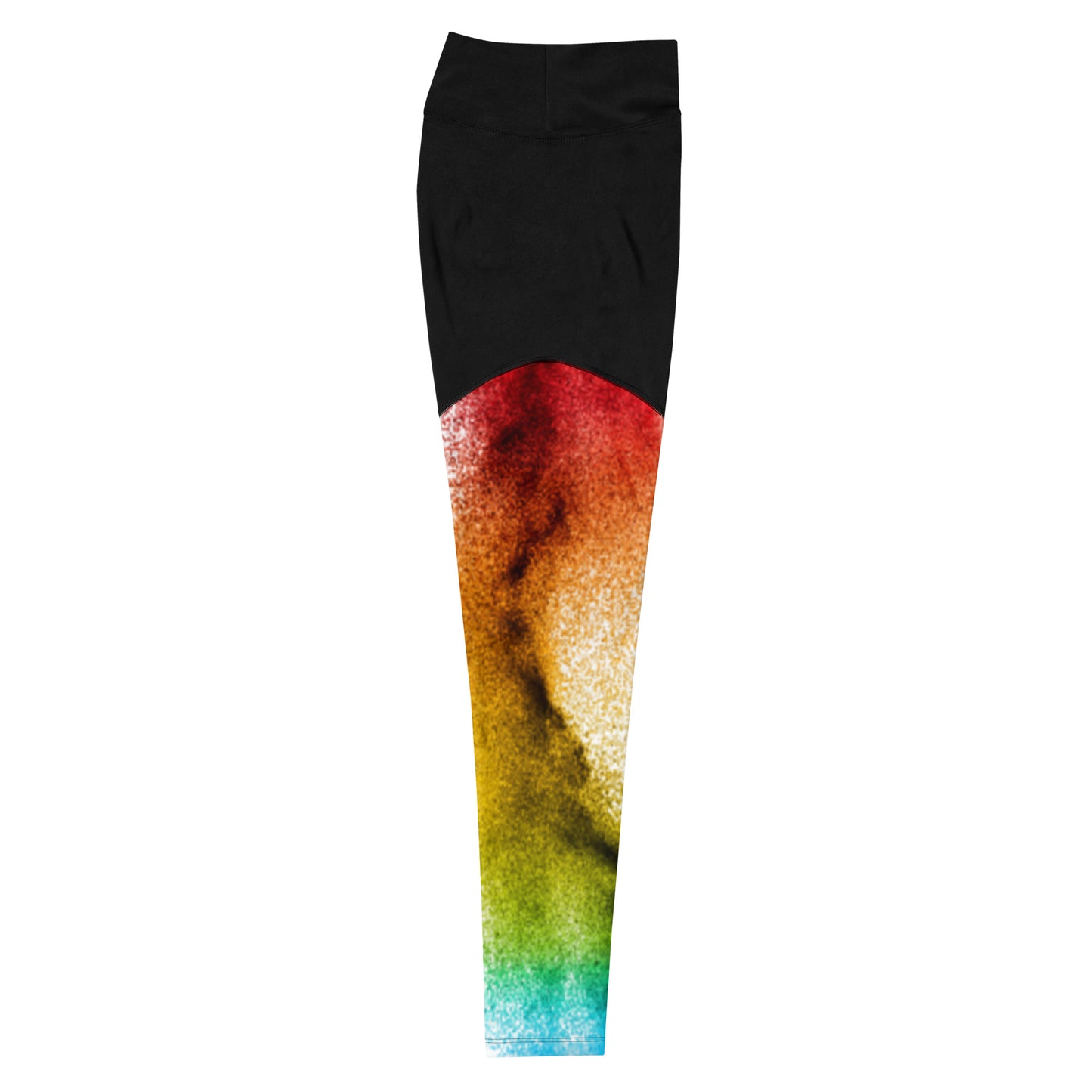 Sports Leggings Canvas Graffitti
