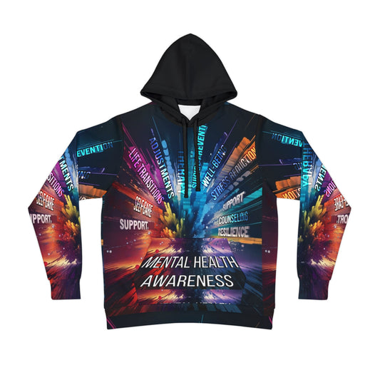 mental health Unisex Hoodie (explosion) Printify