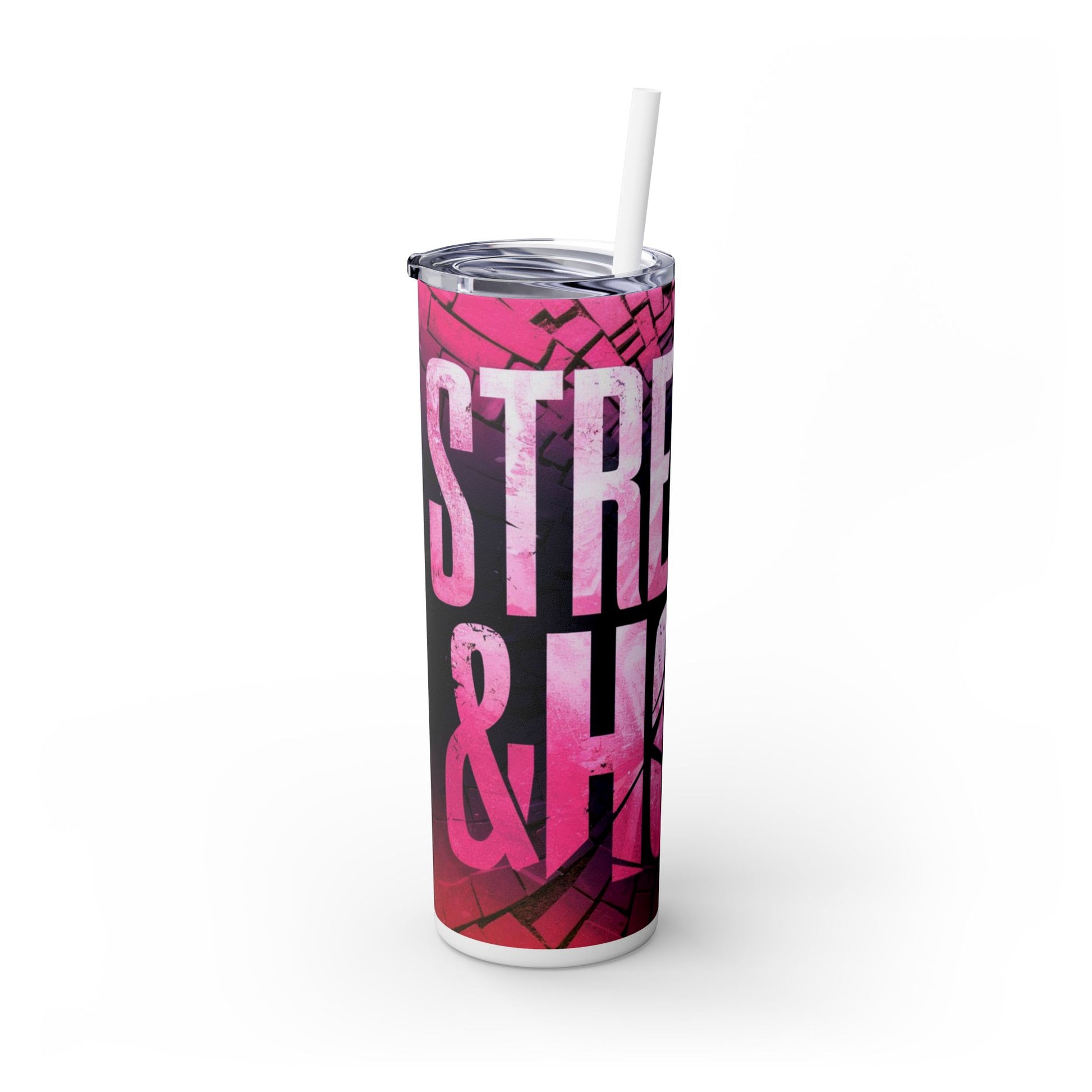 strength & hope Tumbler with Straw, 20oz Printify