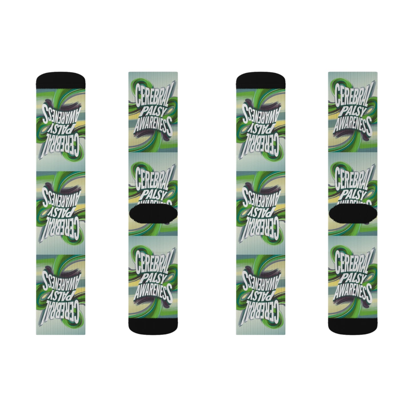 cerebral palsy Socks Printify