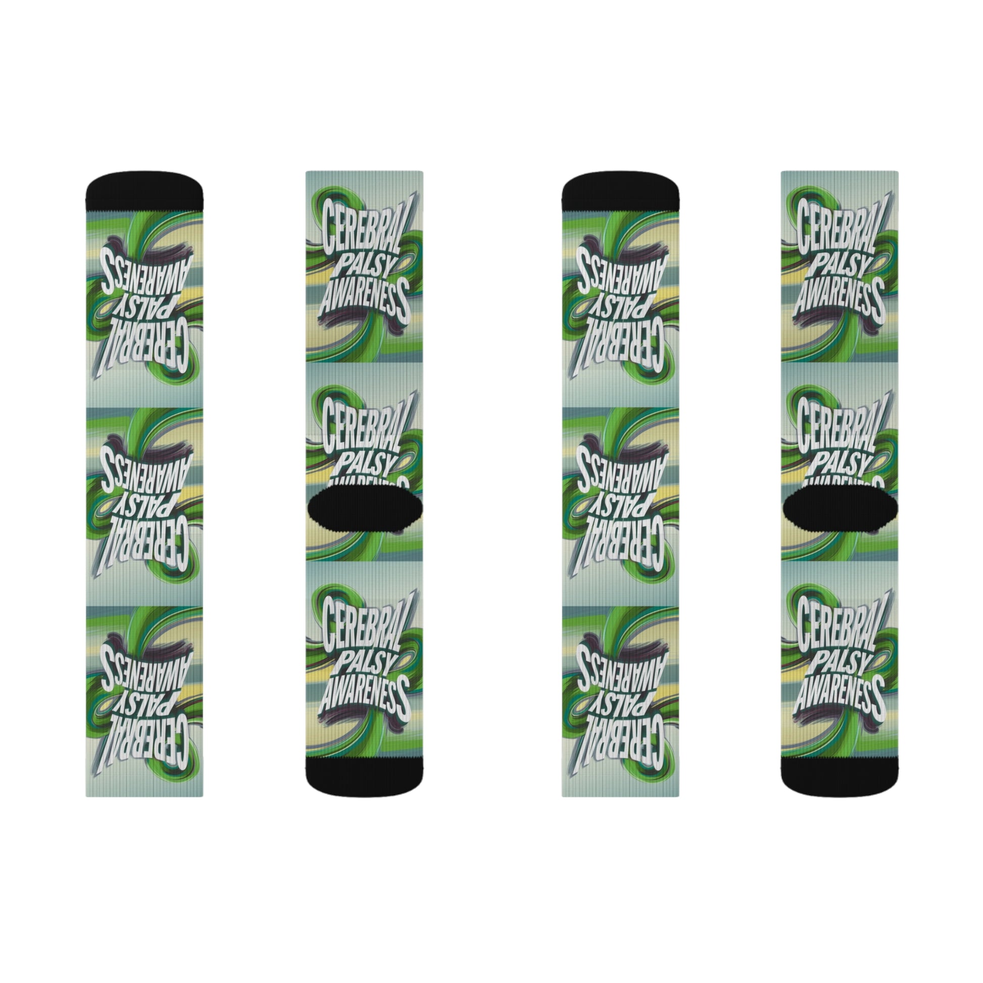 cerebral palsy Socks Printify