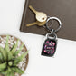 lung cancer key ring Printify