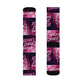 Breast Cancer Sublimation Socks Printify