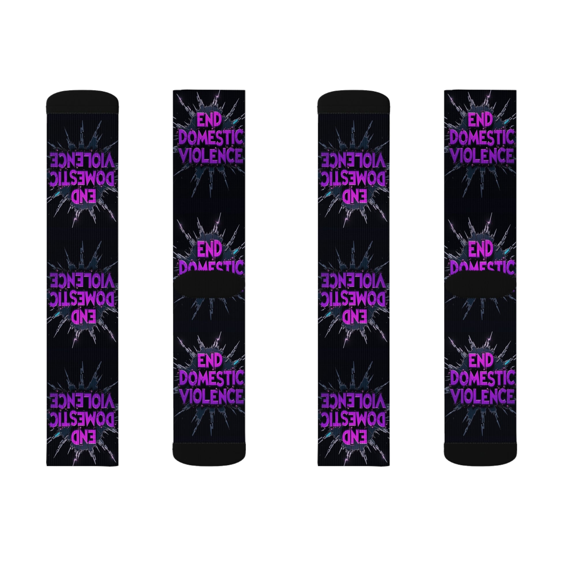 domestic violence Socks #3 Printify