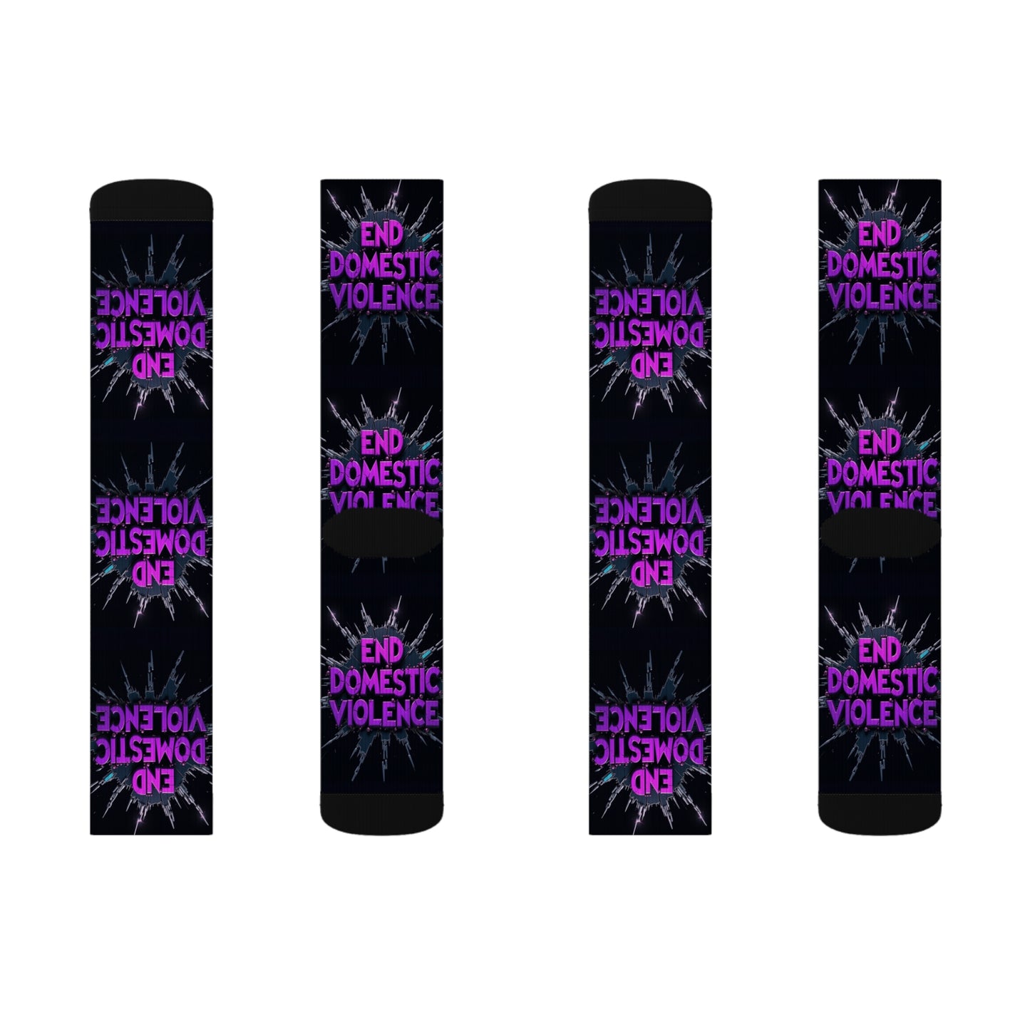 domestic violence Socks #3 Printify